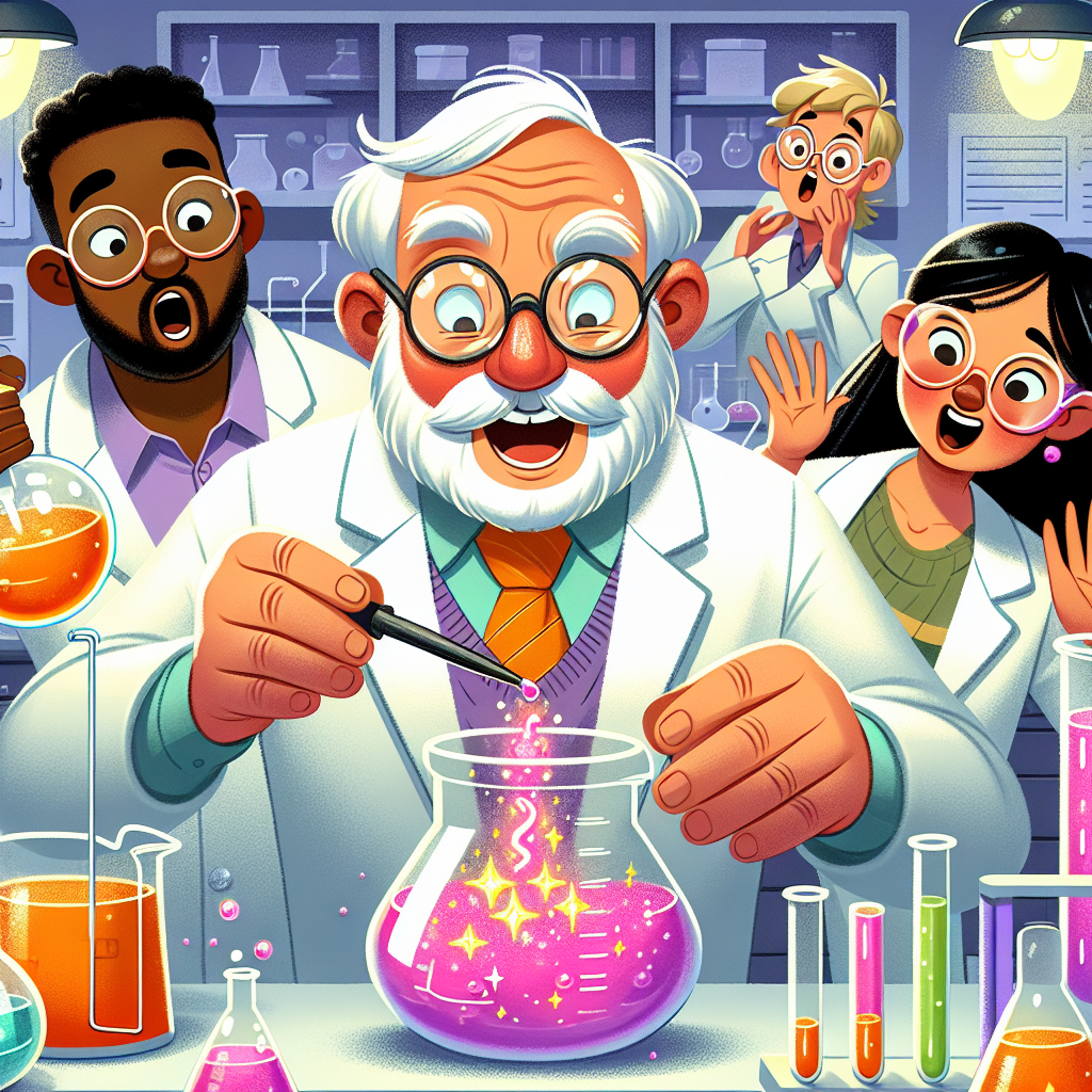 Scientist making NanoBlitz